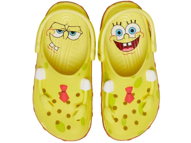 Giày Clog Unisex Crocs Classic Spongebob - Banana