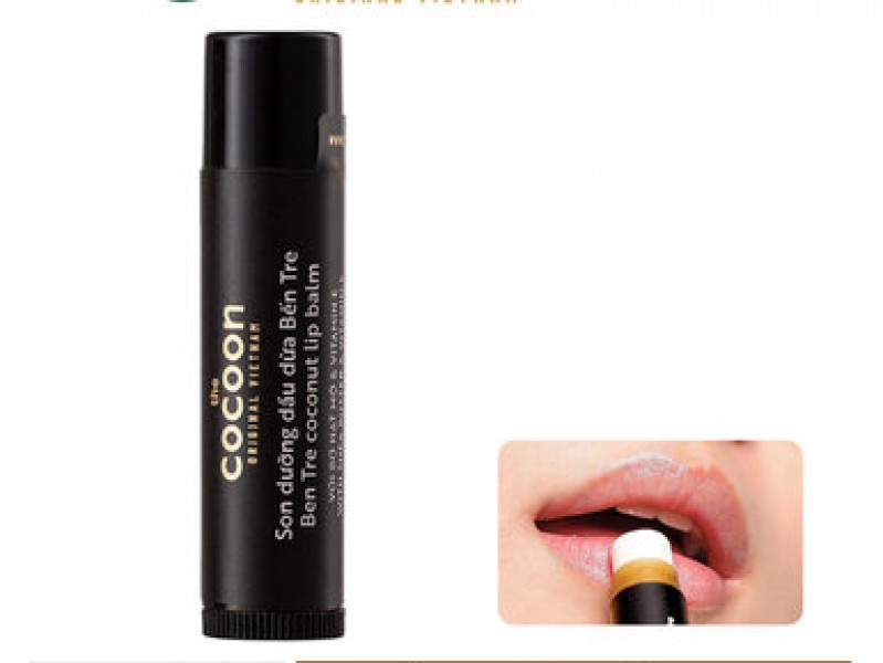 Son Dưỡng Cocoon Dầu Dừa Bến Tre 5g (Ben Tre Coconut Lip Balm)