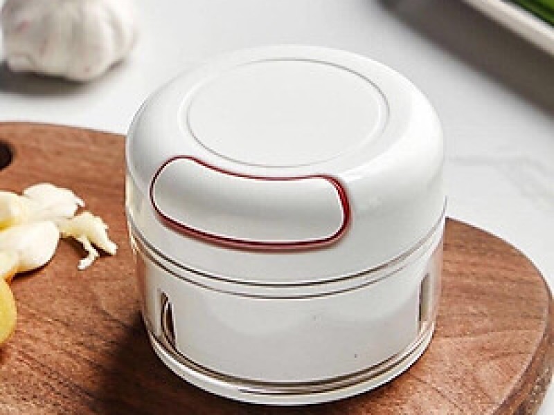 Máy Xay Thực Phẩm (Tỏi, Hành, Ớt, Thịt)/ Dụng Cụ Xay Tỏi Ớt Dây Rút Tiện Lợi