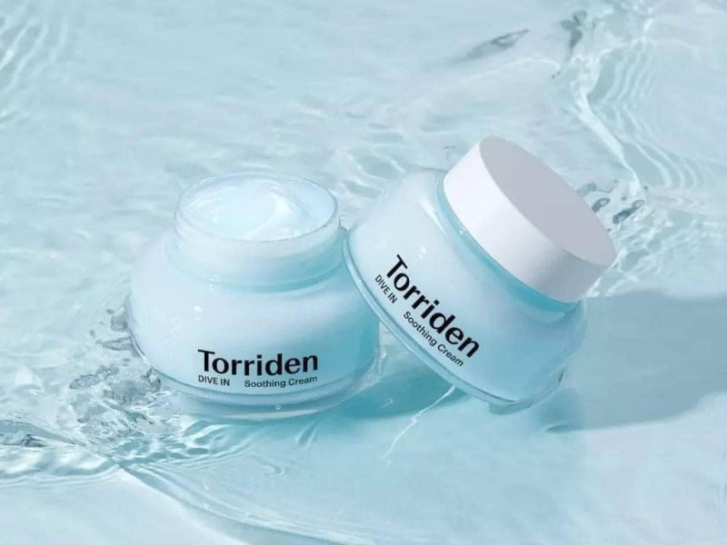 Kem Dưỡng Ẩm Làm Dịu Da Torriden DIVE-IN Low Molecule Hyaluronic Acid Soothing Cream