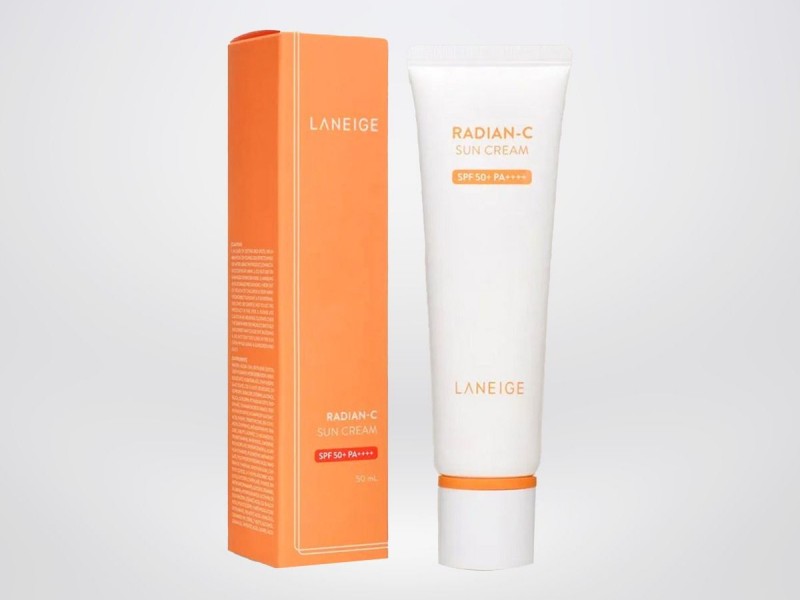 Kem chống nắng Laneige Radian-C Sun Cream SPF 50+ PA++++10ml 