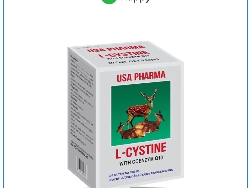 Viên uống L-cystine 500mg làm đẹp da, tóc, móng, chống lão hóa