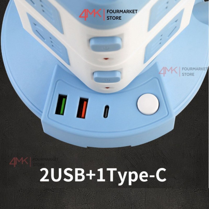 Ổ điện đa năng 4 tầng chống cháy nổ
