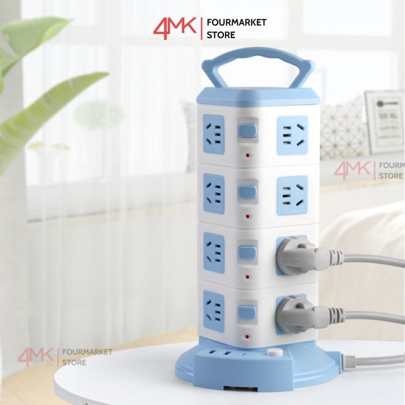 Ổ điện đa năng 4 tầng chống cháy nổ