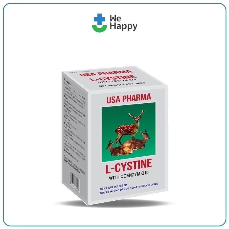 Viên uống L-cystine 500mg làm đẹp da, tóc, móng, chống lão hóa
