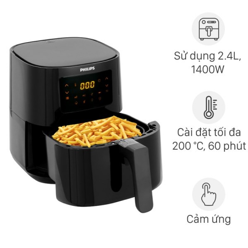 Nồi chiên không dầu Philips 4.1 lít HD9200/90