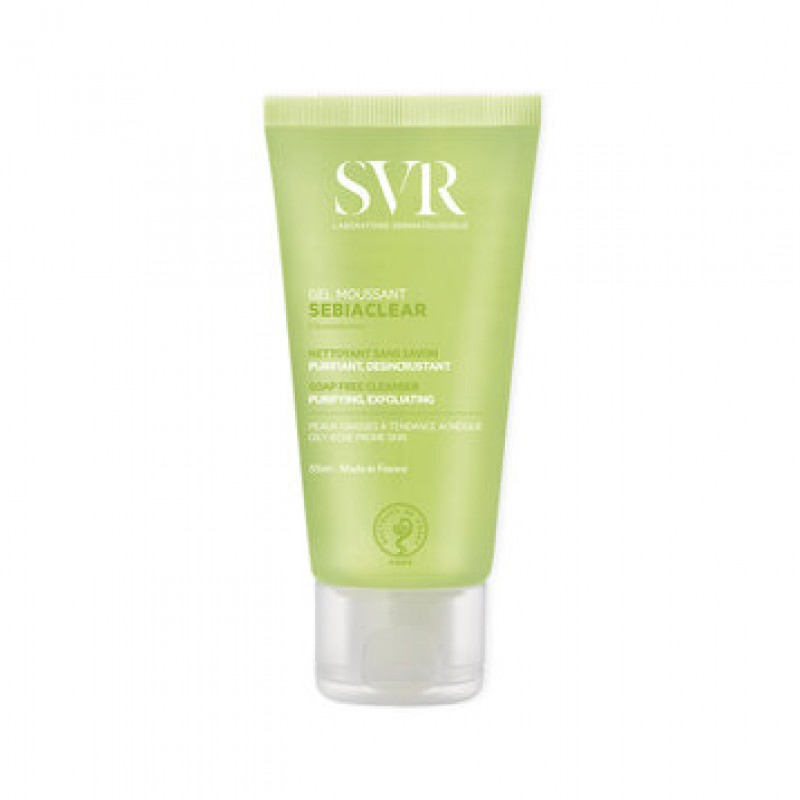 Bộ Gel Rửa Mặt SVR Không Chứa Xà Phòng Cho Da Dầu 200ml + 55ml